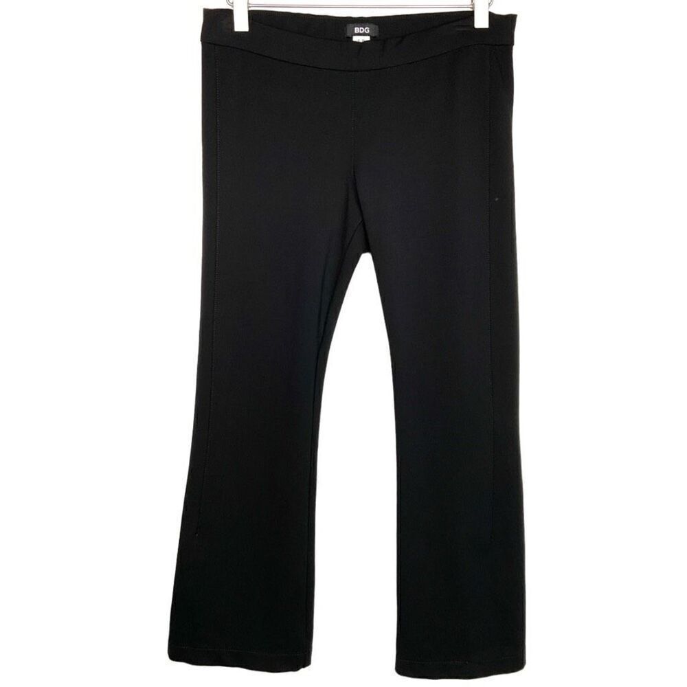 BDG Black Cropped Bootcut Bootleg Pull On Pants Small